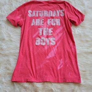 Red Saturdays Are For Boys Lake Ozarks Tee Tie Dye